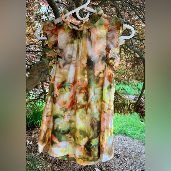 Marie Oliver Sleeveless Ruffle Top - Picture 4 of 6